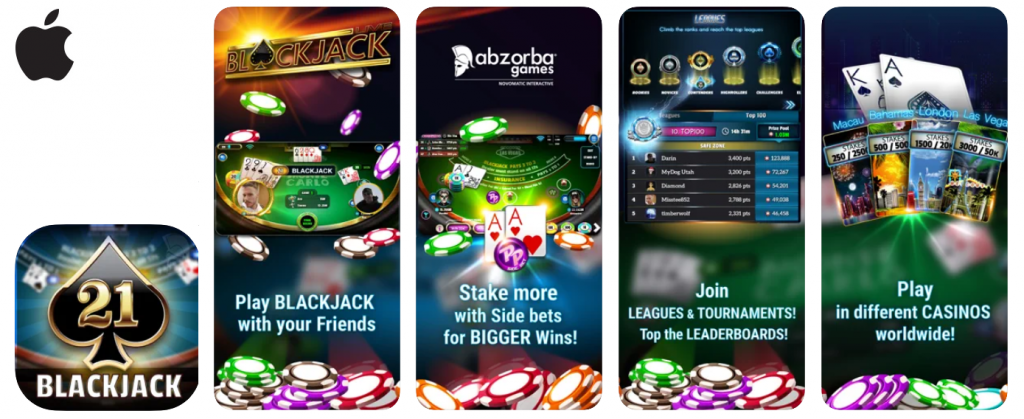 Blackjack iPhone app
